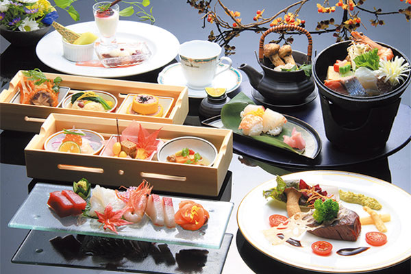 3123 和洋折衷会席料理と讃州井筒屋敷で和三盆型抜き体験