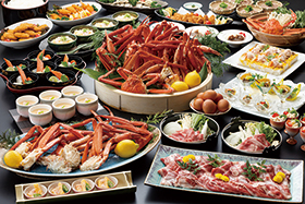 4811冬の味覚と北海道産紅ズワイがに三昧バイキング＆飲み放題