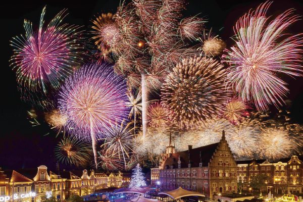 4826 特別観覧席A席より観賞！ハウステンボス九州一大花火まつり