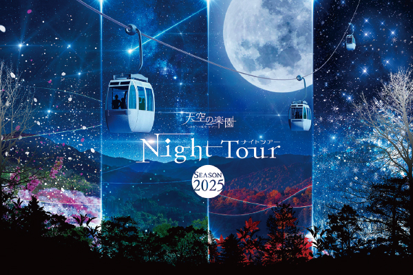 4862 天空の楽園日本一の星空ツアーと五つ星の宿　昼神温泉昼神グランドホテル天心にご宿泊