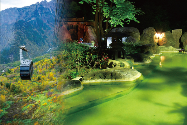 4874 新穂高ロープウェイと奥飛騨ガーデンホテル焼岳