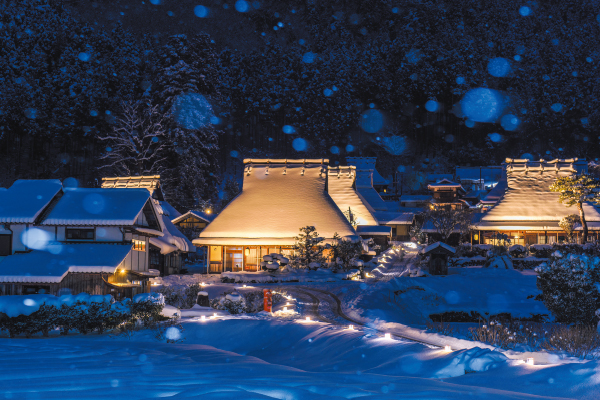 5929第21回「美山かやぶきの里 冬灯廊（ふゆとうろう）」