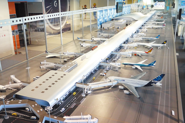 5938関空の裏側探検 と あべのハルカス「ハルカス300(展望台)」