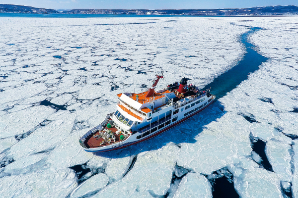 5944流氷クルーズと白銀の道東を巡る