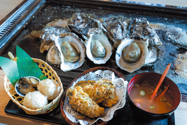 2816舞鶴湾で育った栄養豊富な岩がきを「かき小屋 鶴昇丸」で食す！