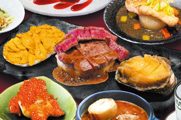 2820水の町醒井宿の梅花藻とライブダイニングで5つの高級食材を食す！