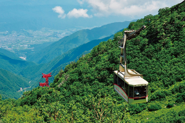 2851山野草の宿二人静と天空のお花畑「千畳敷カール」