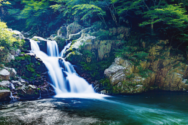 9906三段峡散策と龍頭峡セラピー体験