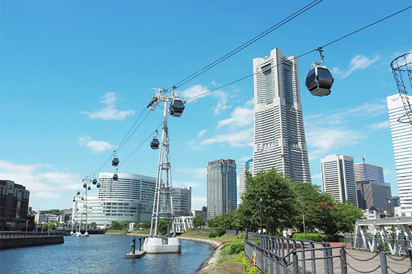 2251 日本初・世界最先端の都市型循環式ロープウェイ YOKOHAMA AIR CABINⓇと港町横浜
