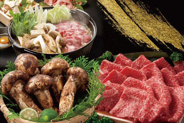 4825 秋の食材の最高峰!松茸&近江牛食べ放題!