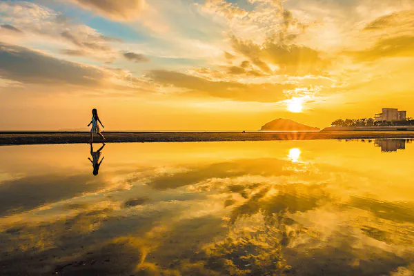 4848 日本のウユニ塩湖 天空の鏡「父母ヶ浜」