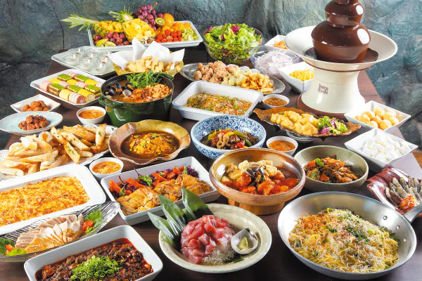 5922和歌山ご当地グルメなど約50種類の本格「和・洋・中」 ランチバイキング -90分食べ放題!-