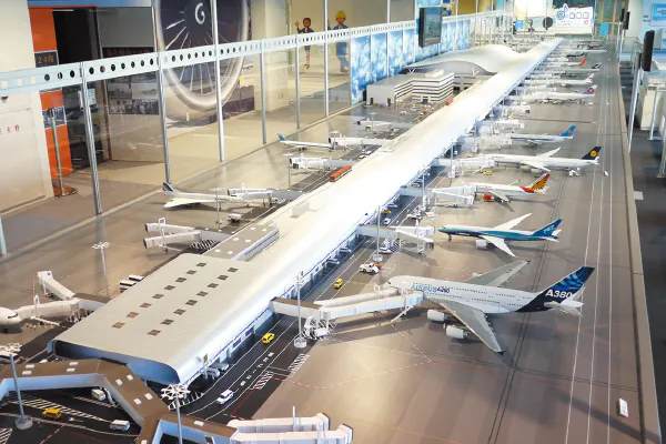 5938関空の裏側探検 と あべのハルカス「ハルカス300(展望台)」