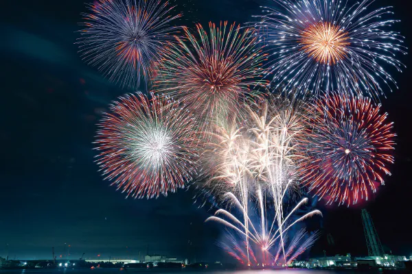 2803 日本三大花火の「大曲の花火」を手がける花火師による特別演出が決定！過去最大規模！姫路みなと祭海上花火大会